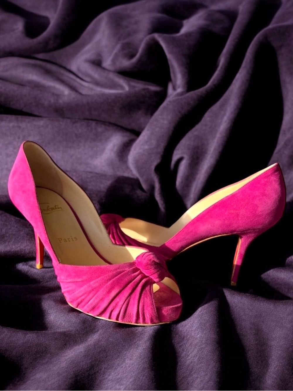 Christian Louboutin Fuchsia Heels